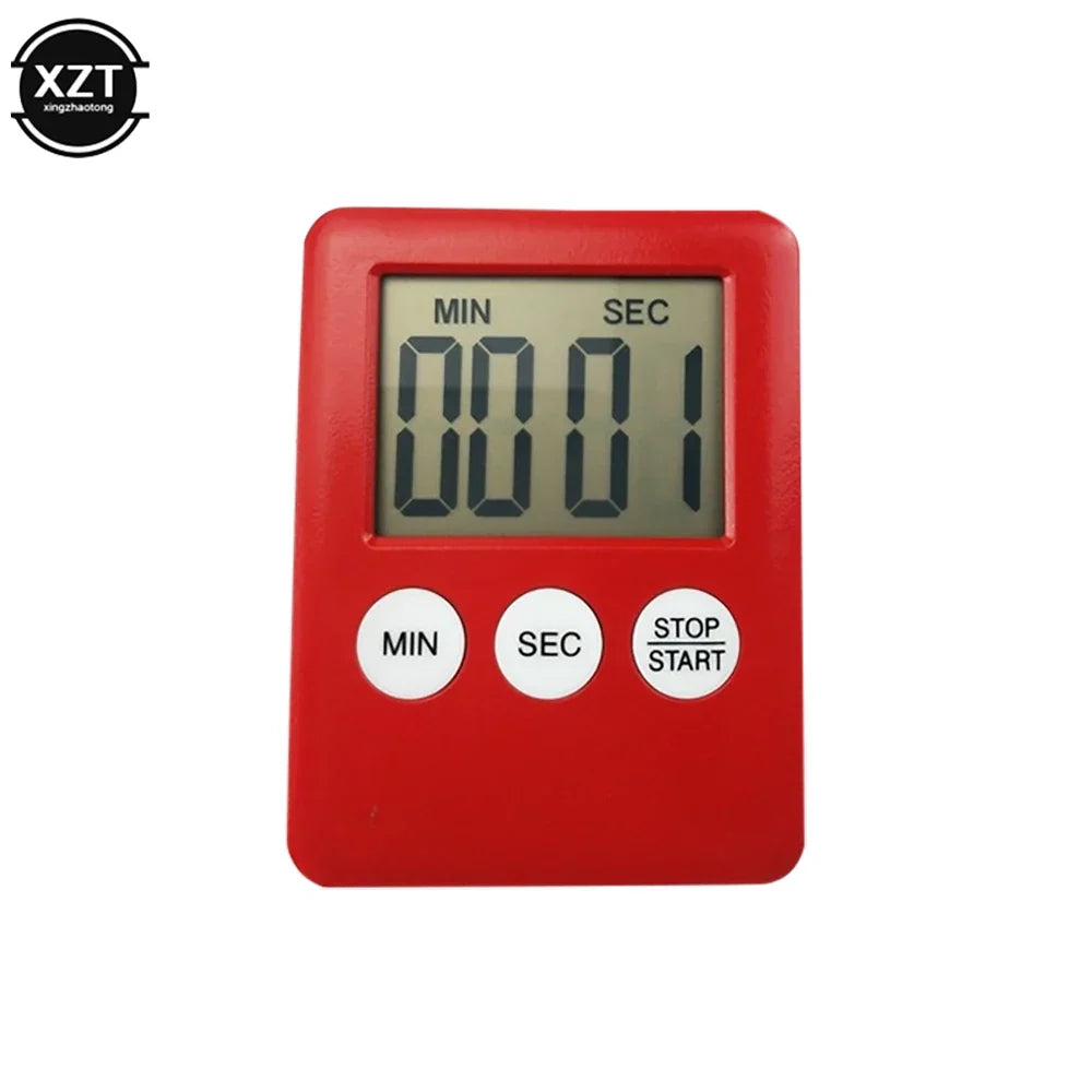 Countdown Timer Magnetic LCD 2.8 Inch Screen Alarm Clock Home Office Study Workout Productivity Tool Kitchen Baking Cooking Interval Trainin | Thomler