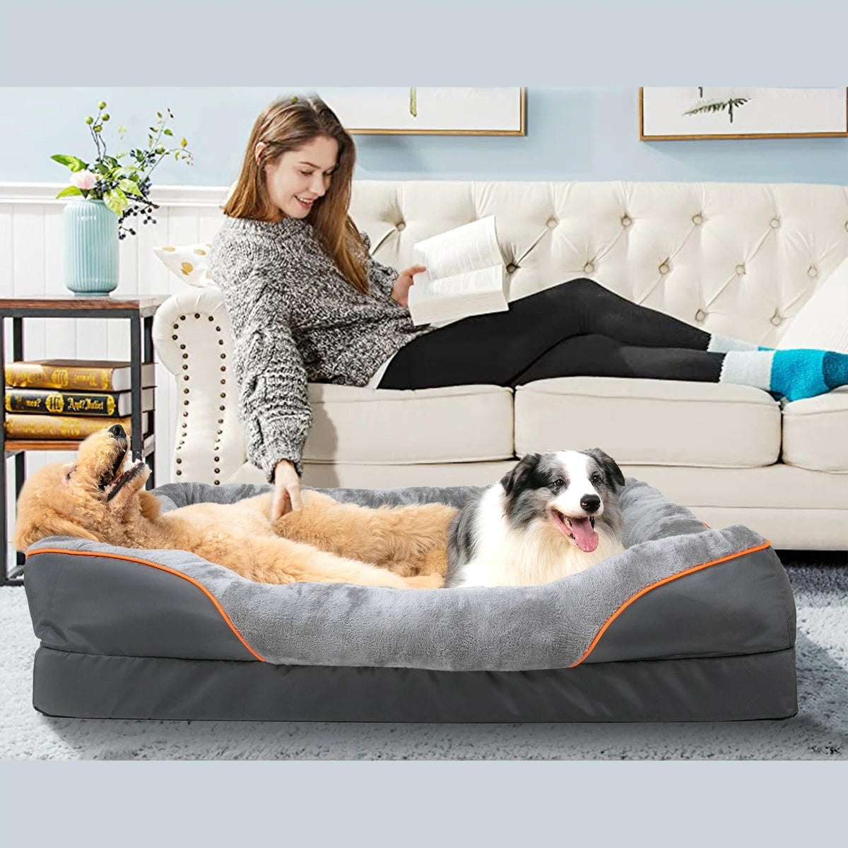 Cama ortopédica para perros