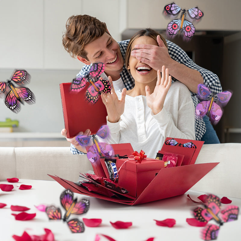 DIY Valentijnsdag Magische Vlinder Foto Verrassingscadeau