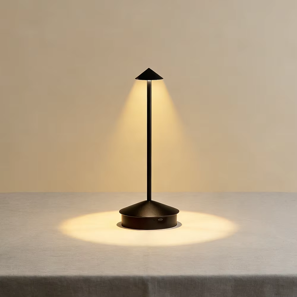 Oplaadbare led-bureaulamp met aanraakbediening en drie lichtstanden