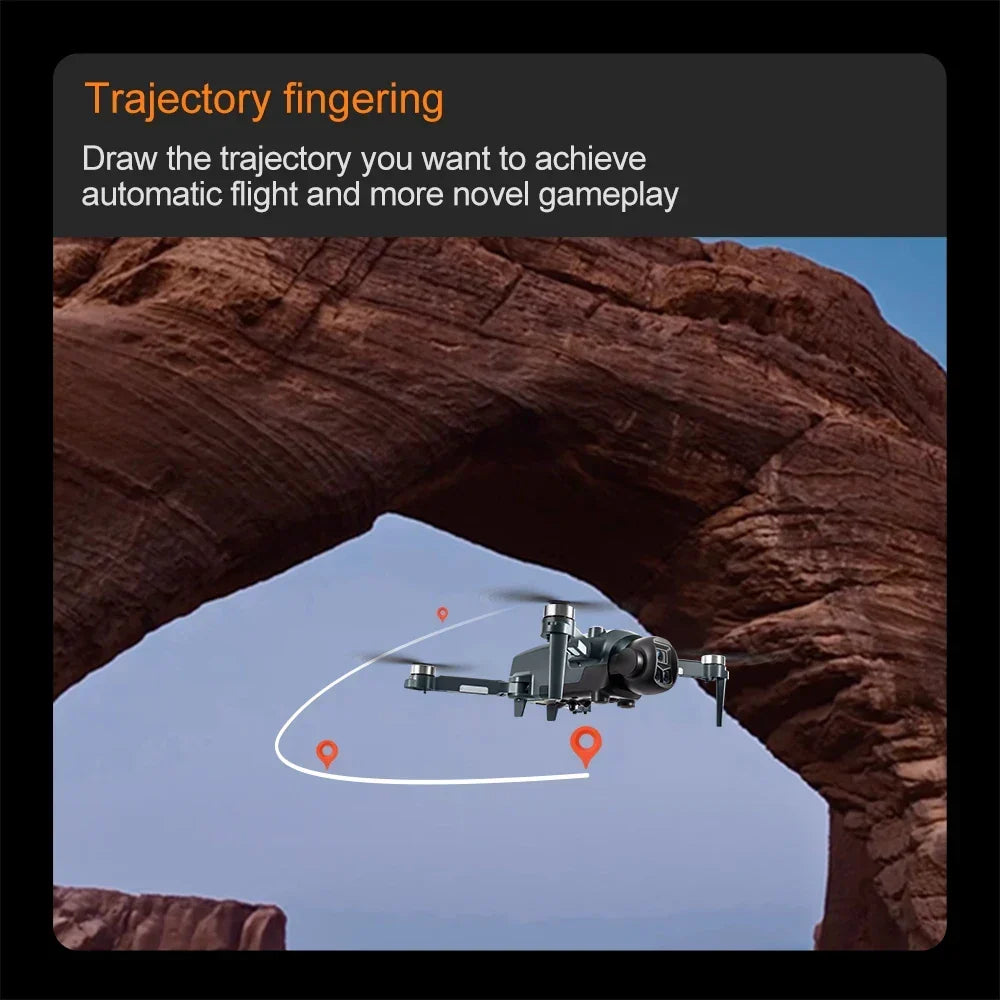 Foldable Camera Drone With Dual 4K Camera, Brushless Motor, FPV And 5G WiFi