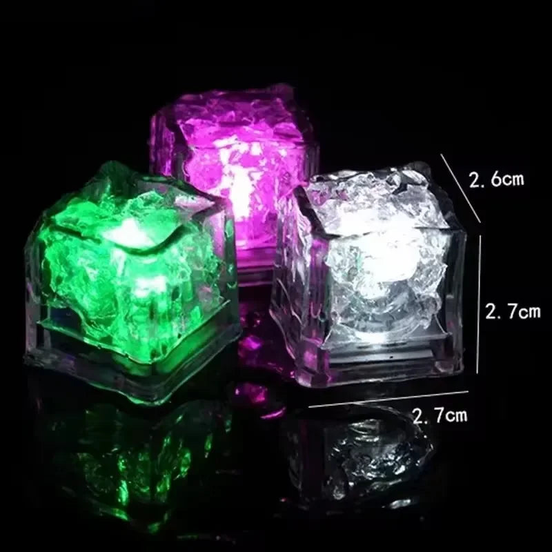 Light-Up Bath Cubes for Kids 6-Pack Waterproof LED Floating Toys Sensory Play Color-Changing Glow Cubes for Toddlers Bathtub Fun | Thomler
