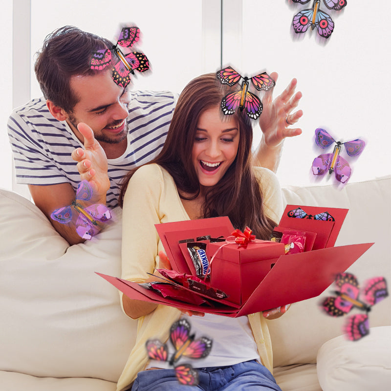 DIY Valentijnsdag Magische Vlinder Foto Verrassingscadeau