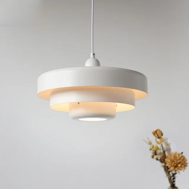 Mid-Century Koepel Hanglamp Oranje Groen Wit 1-Lamps Hangarmatuur Keukeneiland Eetkamer Woonkamer Moderne Retro Plafondlamp | Thomler