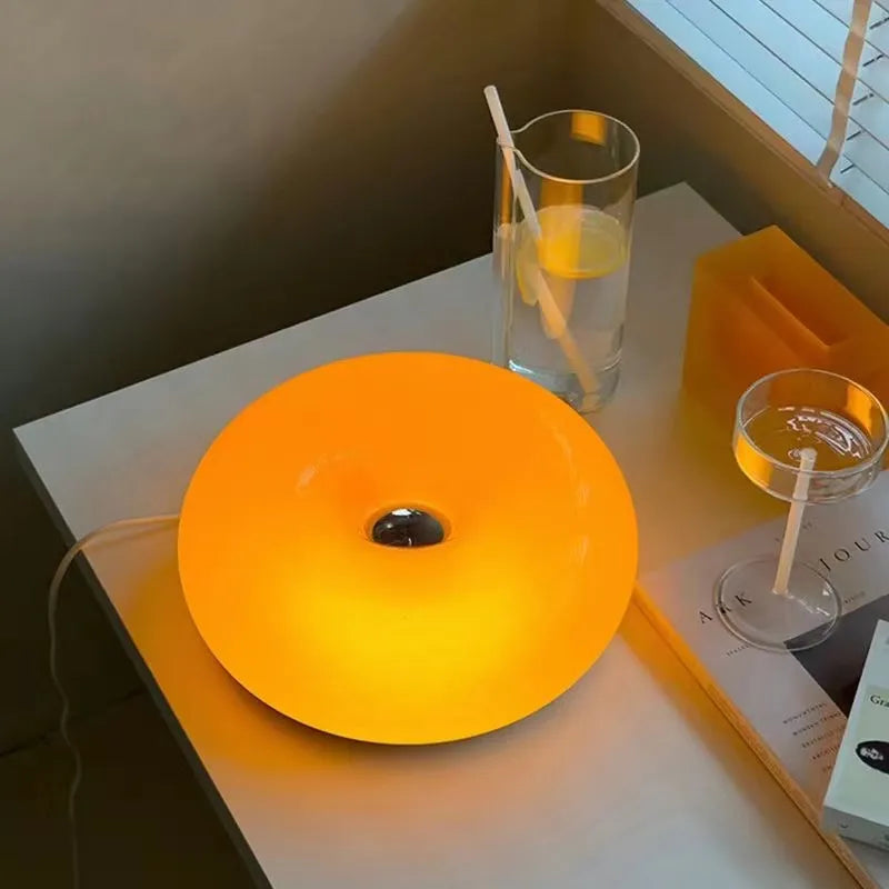 LED-bureaulamp met verstelbare arm voor kantoor aan huis & bureau | Beschikbaar in wit & oranje | Installatie via stekker of vaste bedrading | Thomler