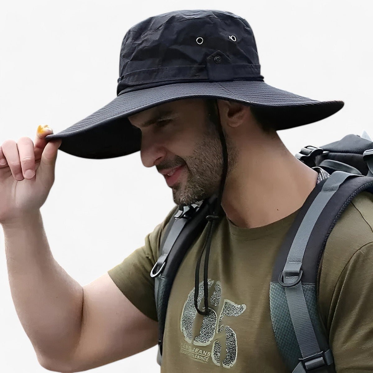 Zeno UV-Schutz-Hut für den Außenbereich – Atmungsaktive Wander- und Angelkappe