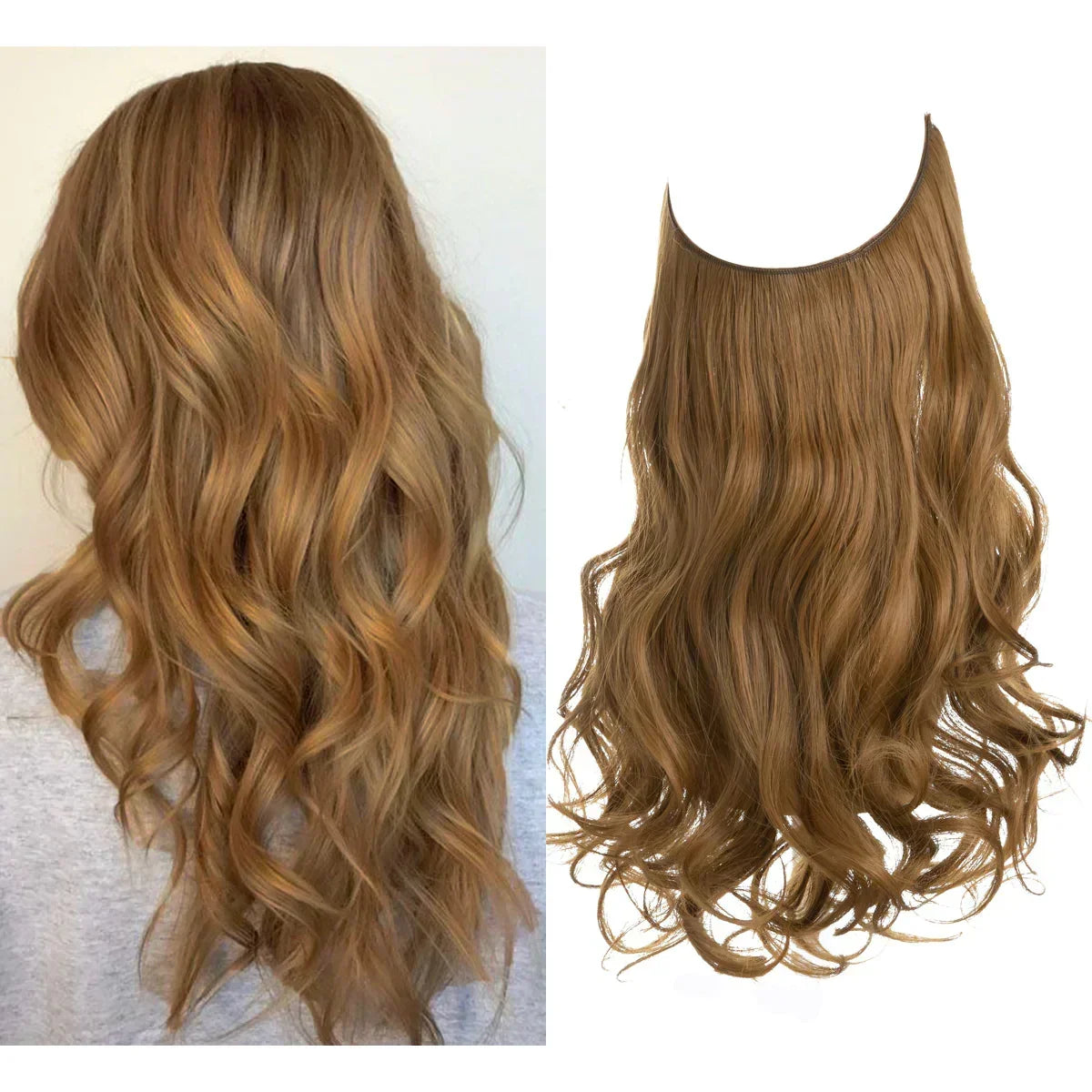 Clip-In Hair Extensions for Volume & Length – 14, 16 & 18 in – 17 Color Blends