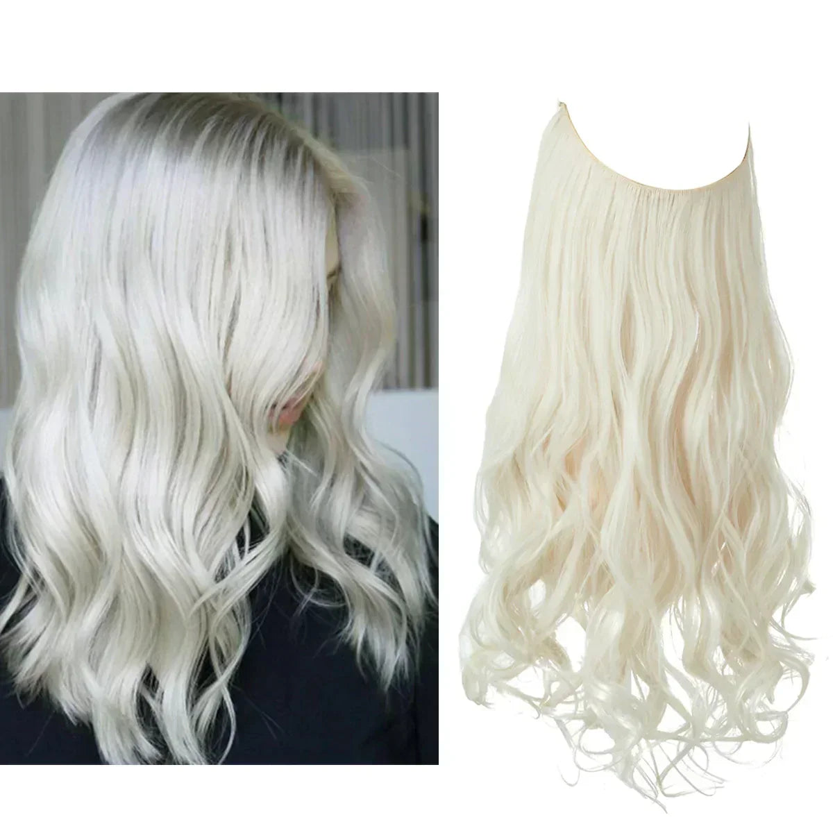 Clip-In Hair Extensions for Volume & Length – 14, 16 & 18 in – 17 Color Blends