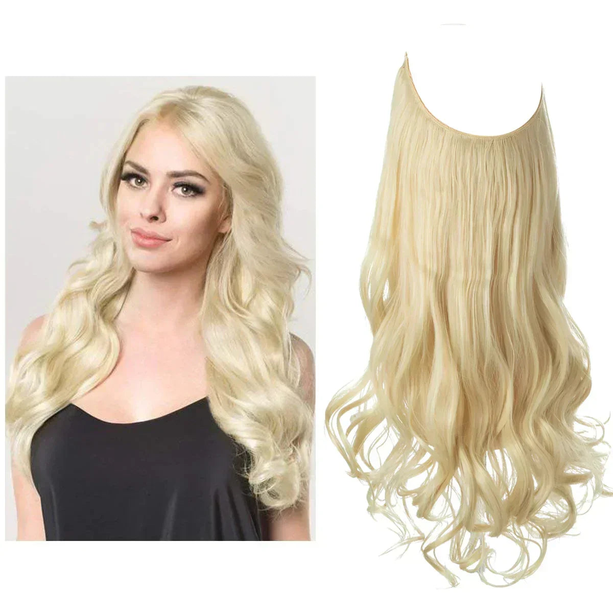 Clip-In Hair Extensions for Volume & Length – 14, 16 & 18 in – 17 Color Blends