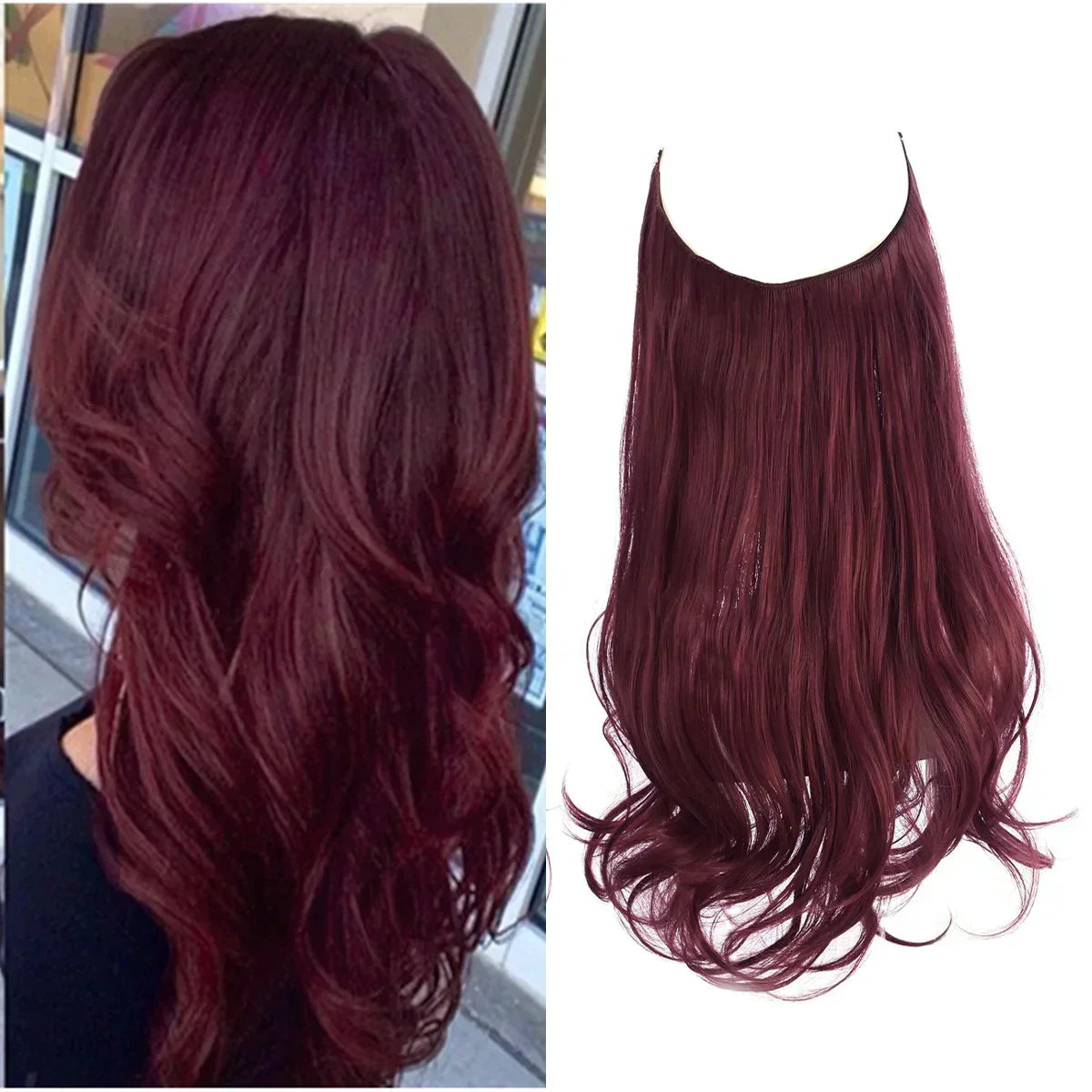 Clip-In Hair Extensions for Volume & Length – 14, 16 & 18 in – 17 Color Blends
