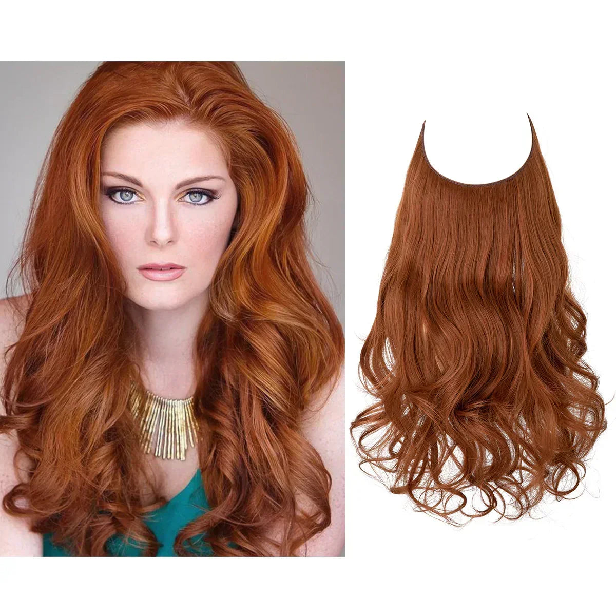 Clip-In Hair Extensions for Volume & Length – 14, 16 & 18 in – 17 Color Blends