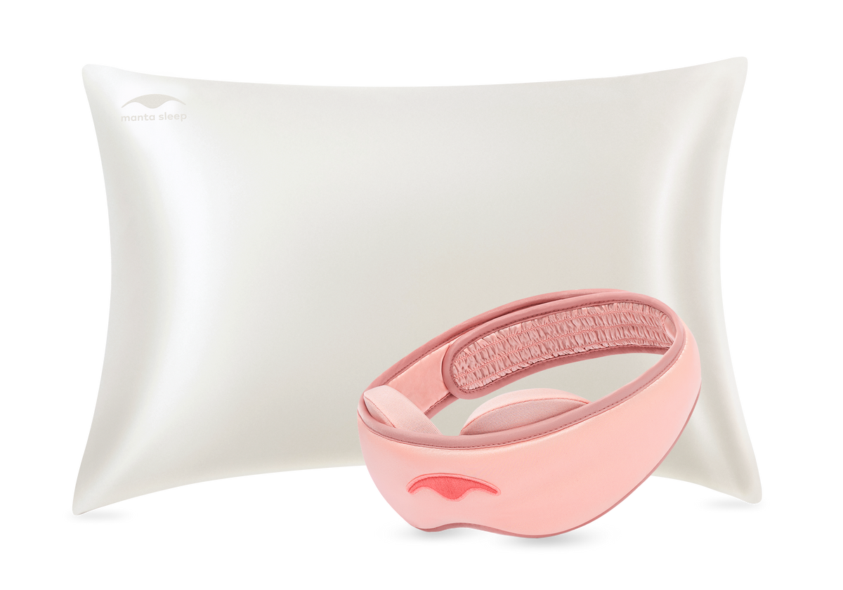 Silk Sleep Mask & Pillowcase Bundle