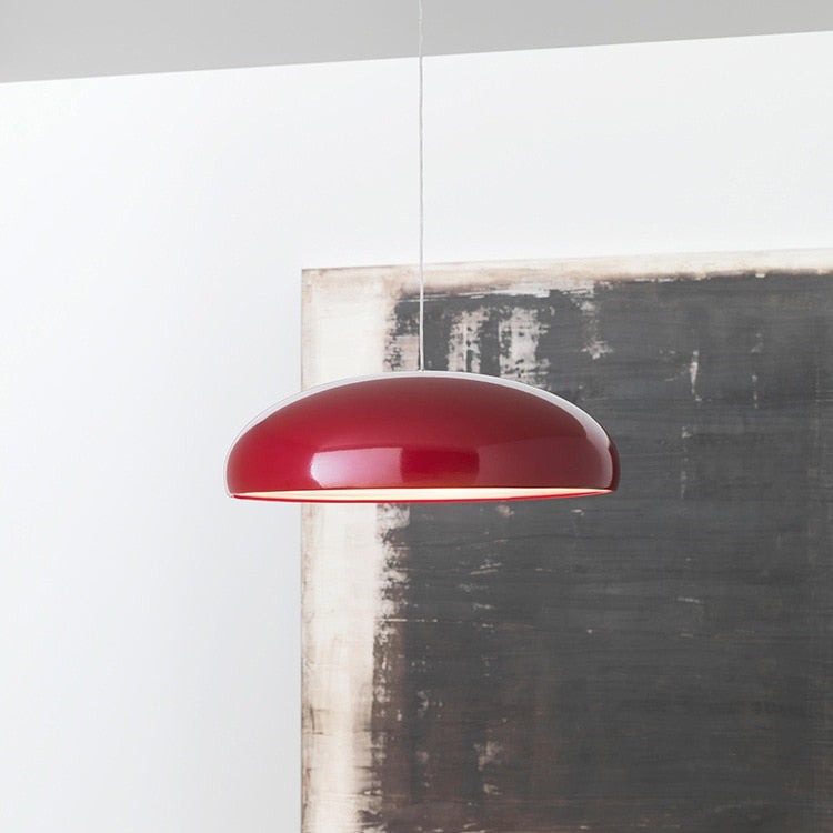 Adjustable Height Metal LED Ceiling Fixture for Dining Room & Kitchen Island | Modern Sculptural Overhead Lighting for Table & Counter | Ind | Thomler