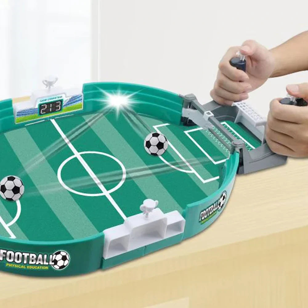 Desktop Tafelvoetbalspel Compact actiespel voor het hele gezin voor kinderen en volwassenen Plezier in de recreatieruimte | Thomler