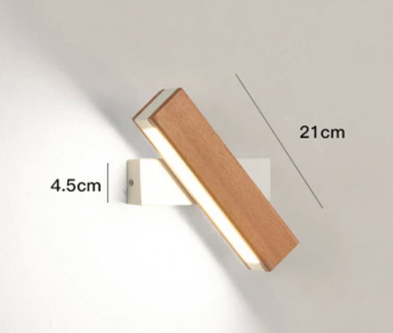 Verstelbare LED-wandlamp met draaibare kop voor leesverlichting bij het bed en accentverlichting in de hal – Aluminium armatuur in zwart of wit – Mo | Thomler