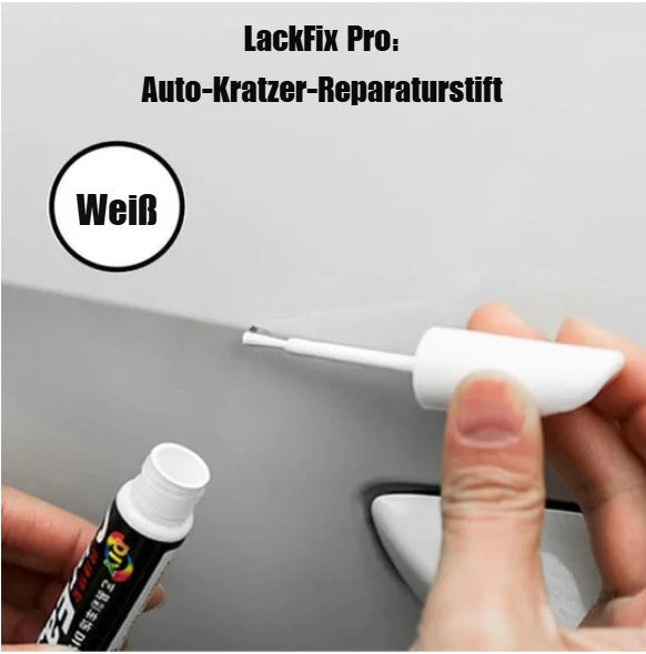 Reparatieset voor krassen in autolak - Touch-up lakstift voor steenslag & schaafplekken op de auto - Watervaste sneldrogende formule in 7 kleuren voor sedan, SUV & vrachtwagen | Thomler