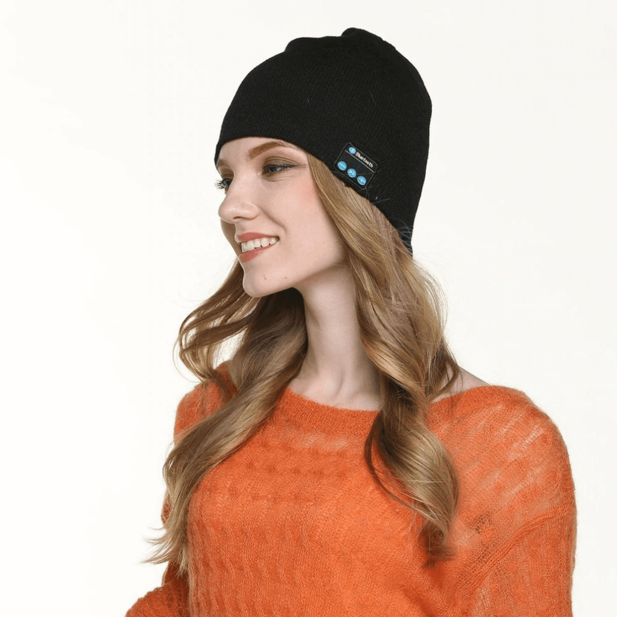 Wireless Beanie Hat with Built-In Stereo Headphones – Winter Music Cap for Hands-Free Calls & Audio