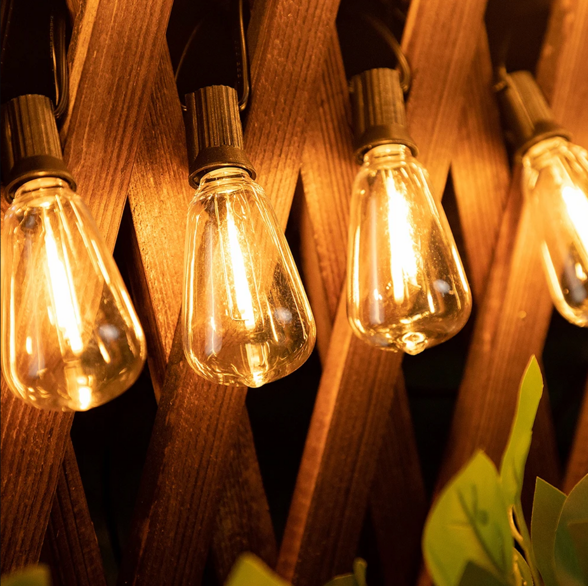 Weather-Resistant Patio Globe Lights with 15 Unbreakable Bulbs – 33 ft Plug-In Bistro Lighting for Deck, Yard, and Garden – Dimmable Weather | Thomler