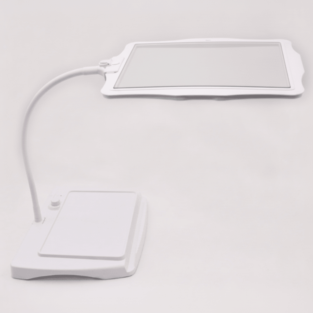 LED Task Light with 3X Magnifier and Adjustable Gooseneck Arm for Close-Up Work, Hobbies, Small Text, Electronics Repair, and Sewing Project | Thomler