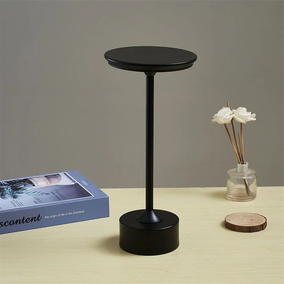 Rechargeable Cordless Table Lamp with Touch Control & 3 Brightness Levels for Bedroom Nightstand Desk Reading Living Room | Thomler