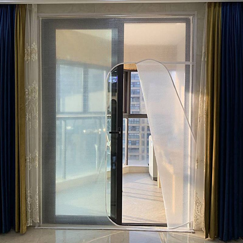 Insulating Window Film Kit – Dual-Layer Thermal Draft Stopper with Adhesive Zipper