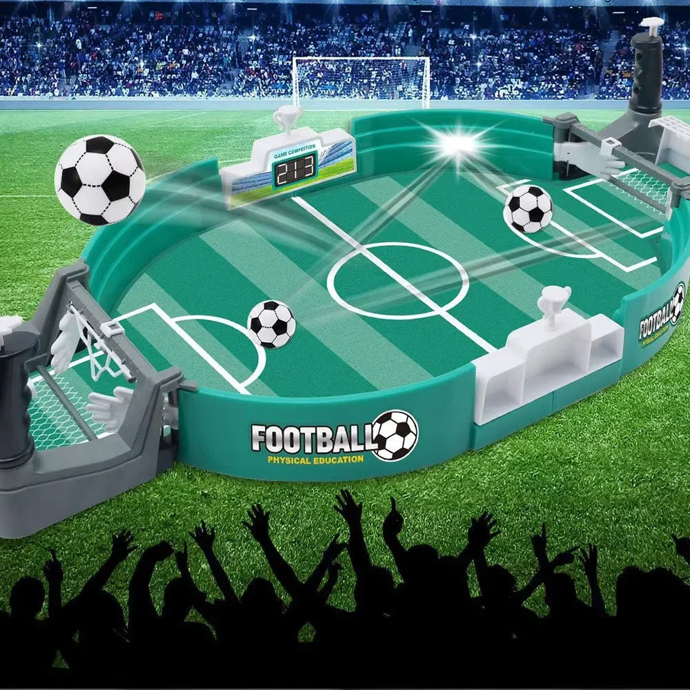 Desktop Tafelvoetbalspel Compact actiespel voor het hele gezin voor kinderen en volwassenen Plezier in de recreatieruimte | Thomler