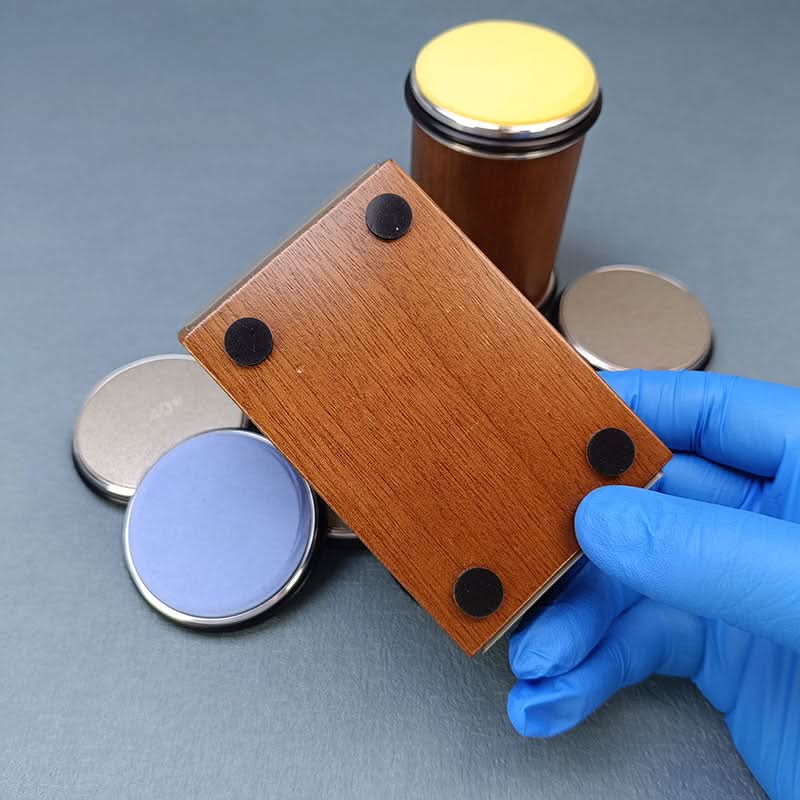 Manuelles Messerschärfsystem mit Diamant- und Keramikrollen für Kochmesser, Jagdmesser & Outdoor-Werkzeuge – Magnetische Führung mit zwei Winkeln – 10 | Thomler