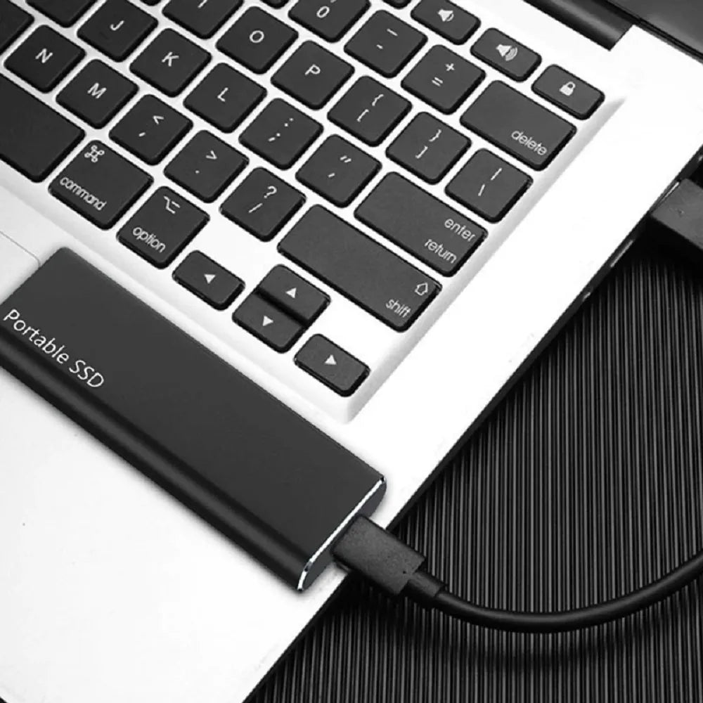 4-TB-USB-C-externe Festplatte, schlankes tragbares Speichergerät für Mac, PC, Windows, Laptop, Desktop, Backup für Fotos, Videos, Dokumente und Dateien