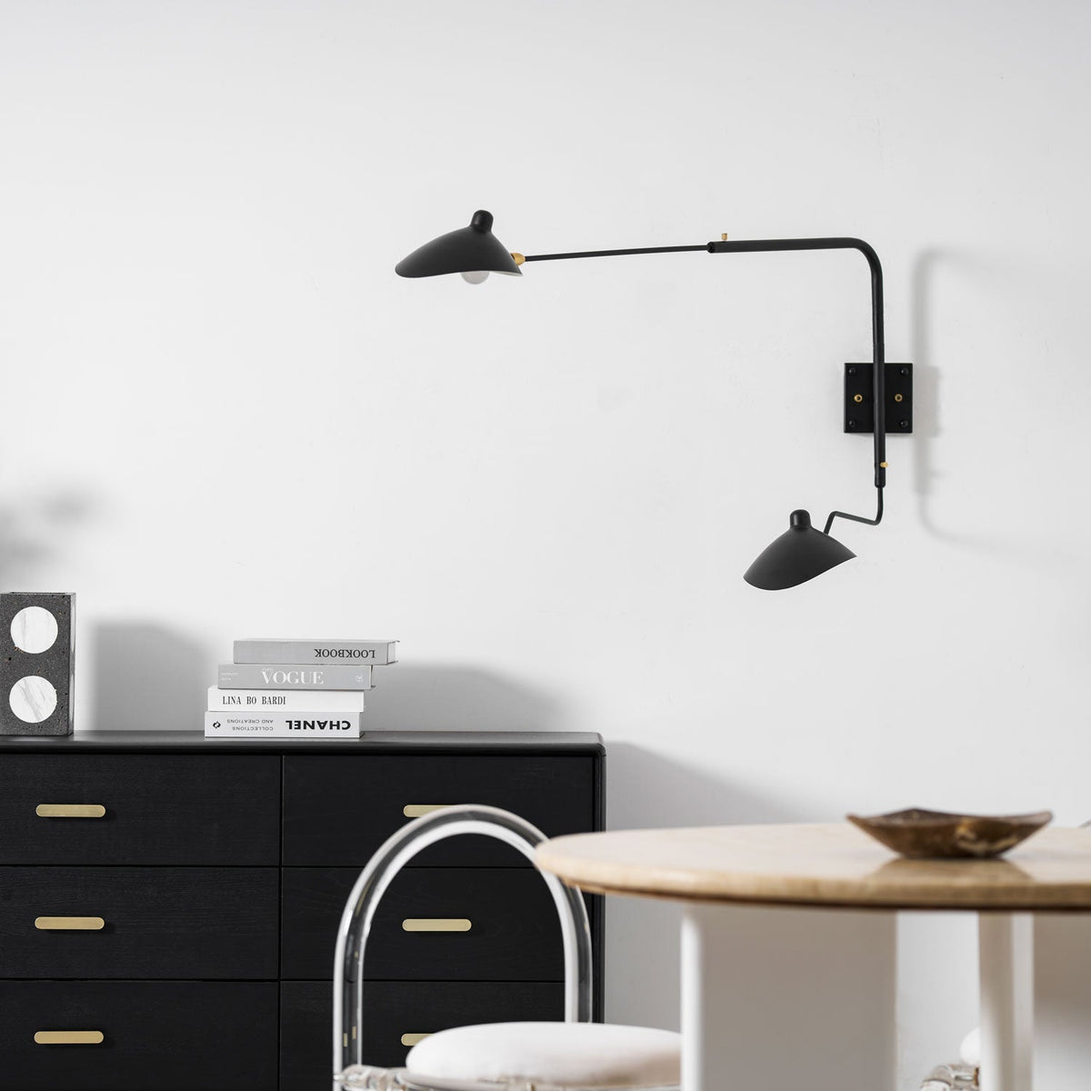 Verstelbare wandlamp met uitschuifbare arm 119-140 cm aluminium led-armatuur voor slaapkamer leeshoek woonkamer hal accentverlichting