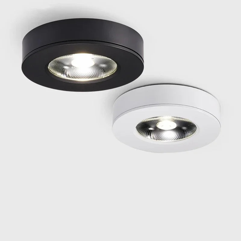 Flush Mount LED Downlight Ultra Slim Aluminum Anti-Glare for Kitchen Bathroom Bedroom Hallway 7W-20W Adjustable 3000K-6000K Modern Low Profi | Thomler