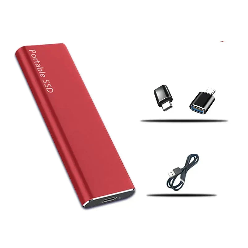 Unidad de estado sólido (SSD) de 4 TB, carcasa de aluminio compacta USB-C para Mac, PC, portátil, escritorio, viajes, trabajo, copia de seguridad, transferencia de datos y almacenamiento