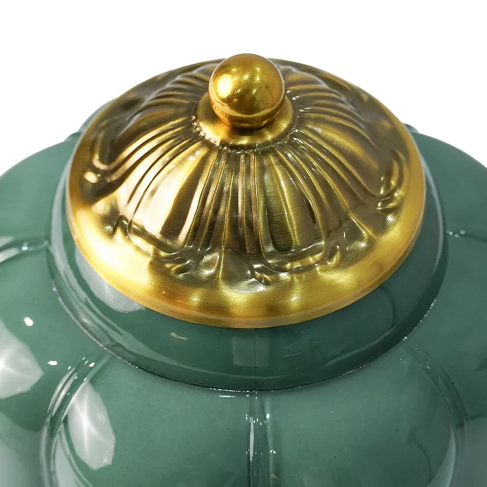 Tischlampe aus Milchglas, 16 Zoll hoch, Messingsockel, Nachttischlampe, warmes, diffuses Licht, Schreibtischleuchte im Retro-Stil | Thomler