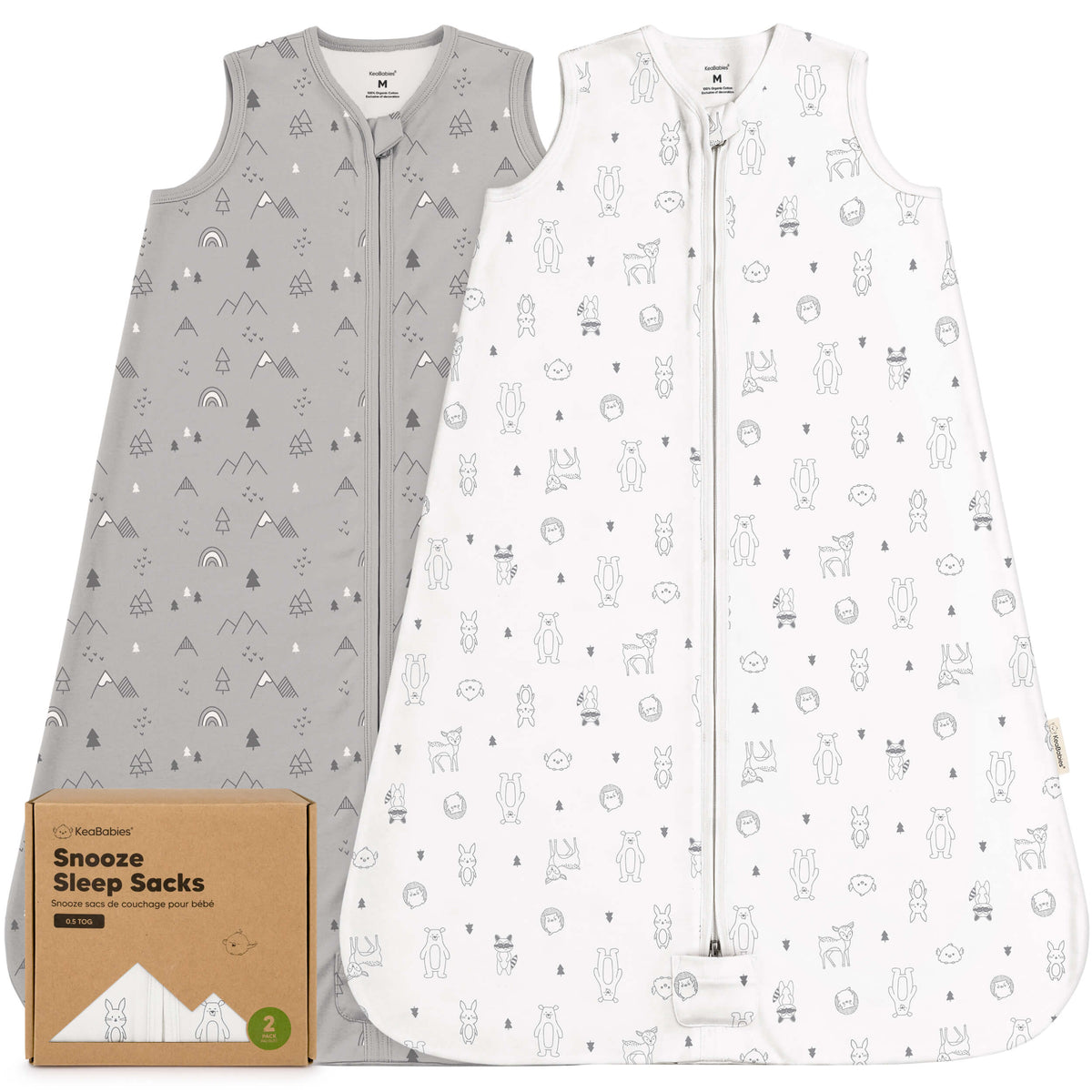 2-Pack Baby Sleep Sacks