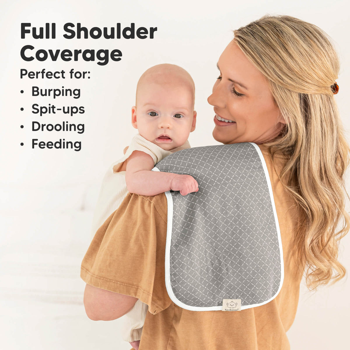 Large Muslin Baby Burp Cloth