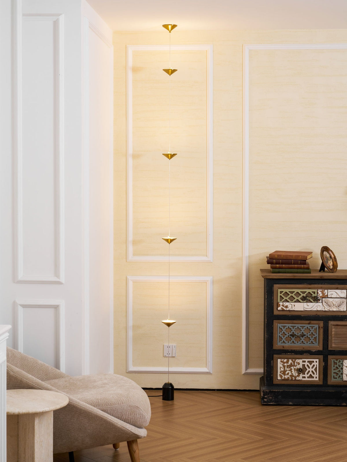 Lámpara de pie LED con contrapeso de mármol y cable de tracción ajustable para sala de estar, dormitorio, rincón de lectura, decoración moderna del hogar, iluminación ambiental y de trabajo