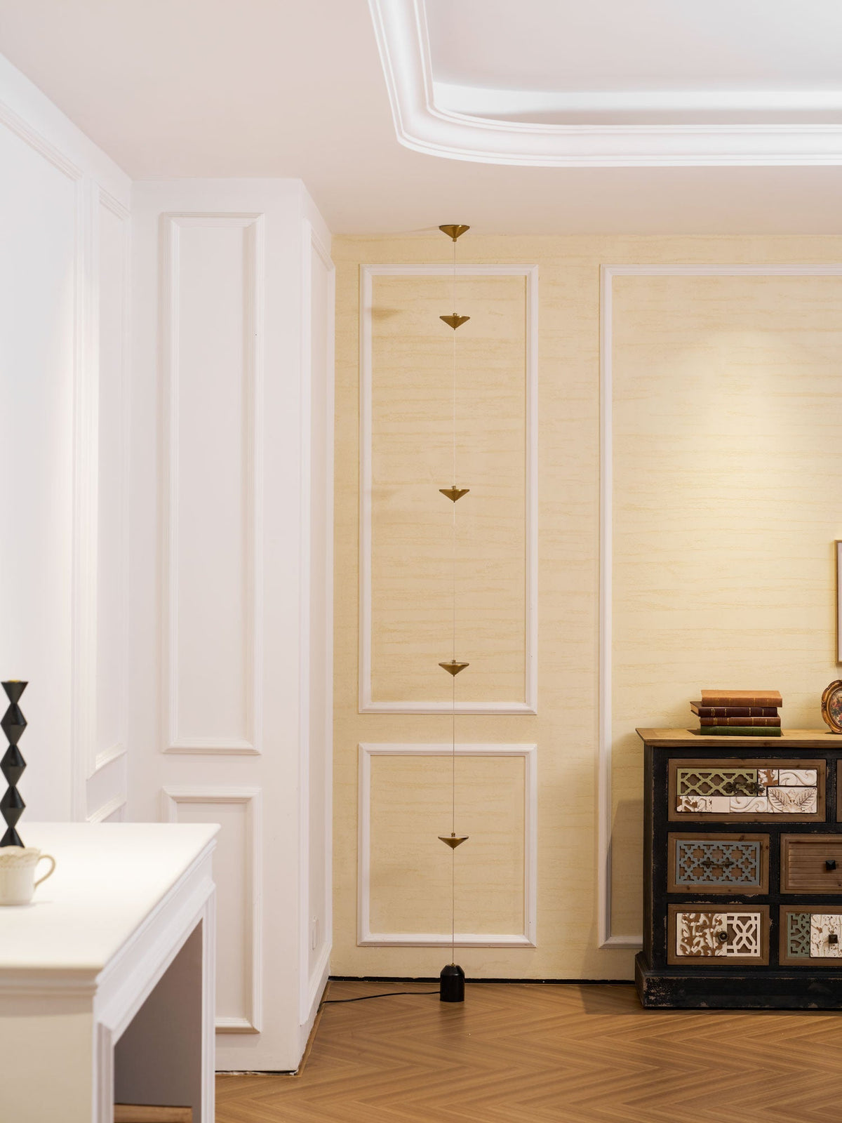 Lámpara de pie LED con contrapeso de mármol y cable de tracción ajustable para sala de estar, dormitorio, rincón de lectura, decoración moderna del hogar, iluminación ambiental y de trabajo
