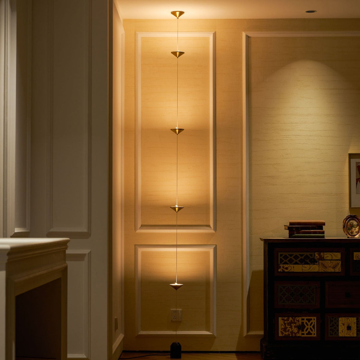 Lámpara de pie LED con contrapeso de mármol y cable de tracción ajustable para sala de estar, dormitorio, rincón de lectura, decoración moderna del hogar, iluminación ambiental y de trabajo