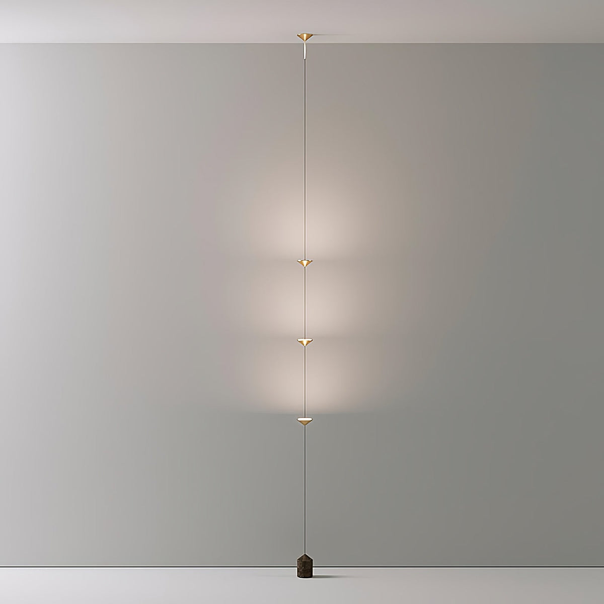 Lámpara de pie LED con contrapeso de mármol y cable de tracción ajustable para sala de estar, dormitorio, rincón de lectura, decoración moderna del hogar, iluminación ambiental y de trabajo