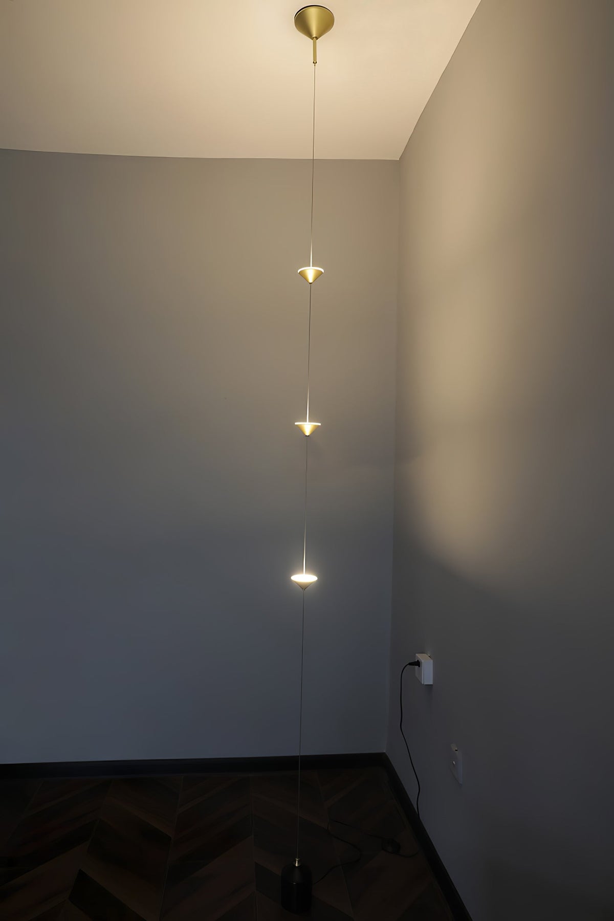 Lámpara de pie LED con contrapeso de mármol y cable de tracción ajustable para sala de estar, dormitorio, rincón de lectura, decoración moderna del hogar, iluminación ambiental y de trabajo