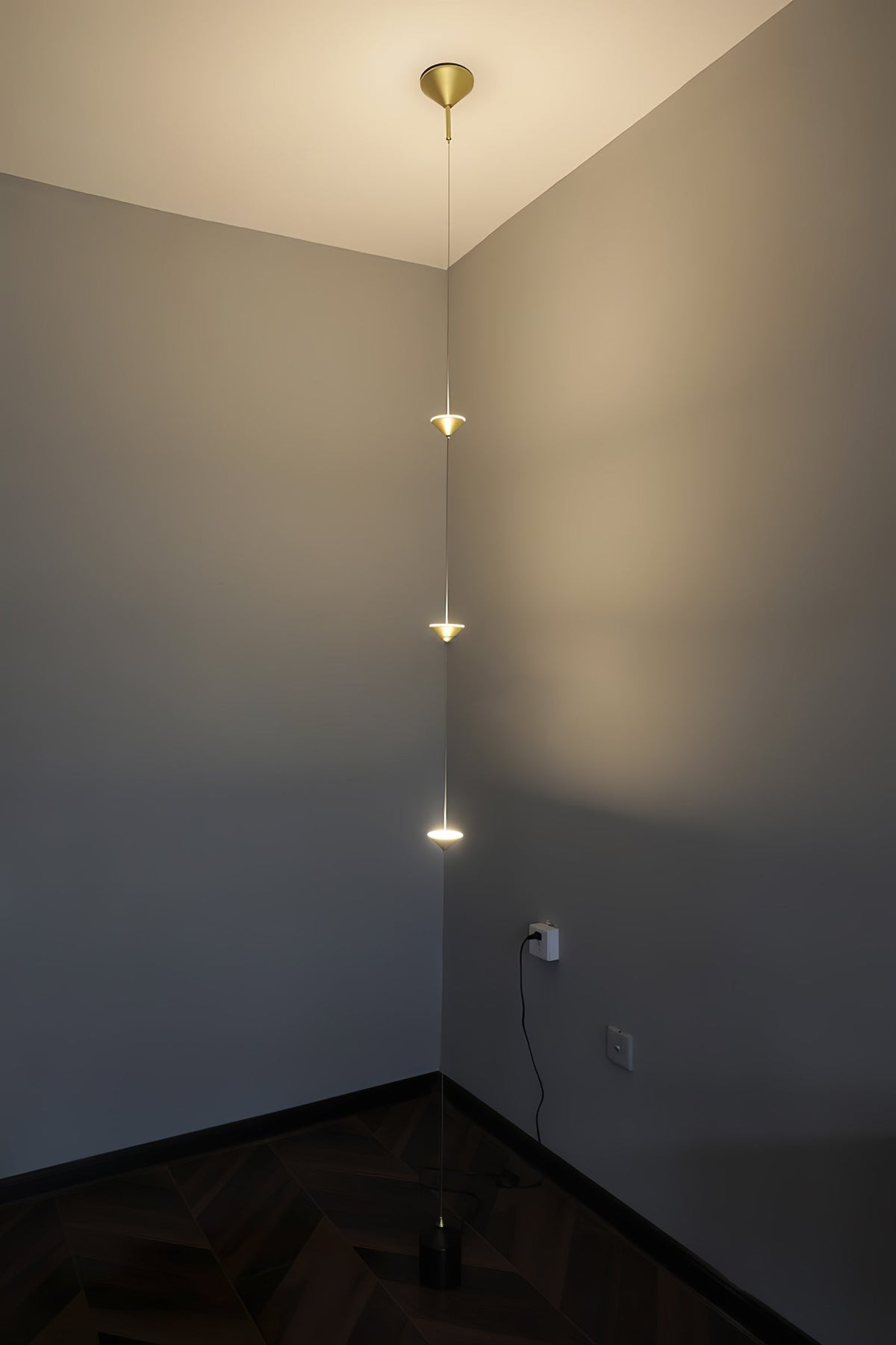 Lámpara de pie LED con contrapeso de mármol y cable de tracción ajustable para sala de estar, dormitorio, rincón de lectura, decoración moderna del hogar, iluminación ambiental y de trabajo