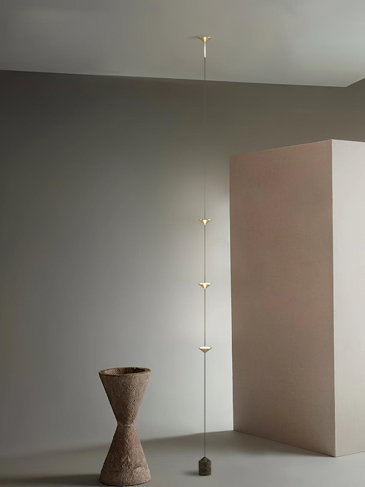 Lámpara de pie LED con contrapeso de mármol y cable de tracción ajustable para sala de estar, dormitorio, rincón de lectura, decoración moderna del hogar, iluminación ambiental y de trabajo