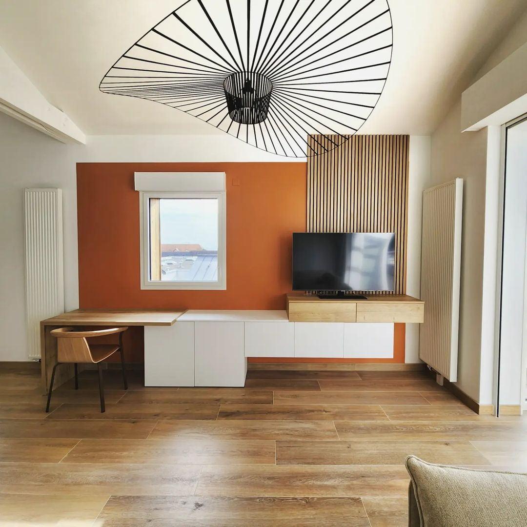 Oversized Woven Ceiling Fixture 47 in Black for Dining & Living Rooms Statement Lighting Above Tables Modern Handcrafted Fiber Shade | Thomler
