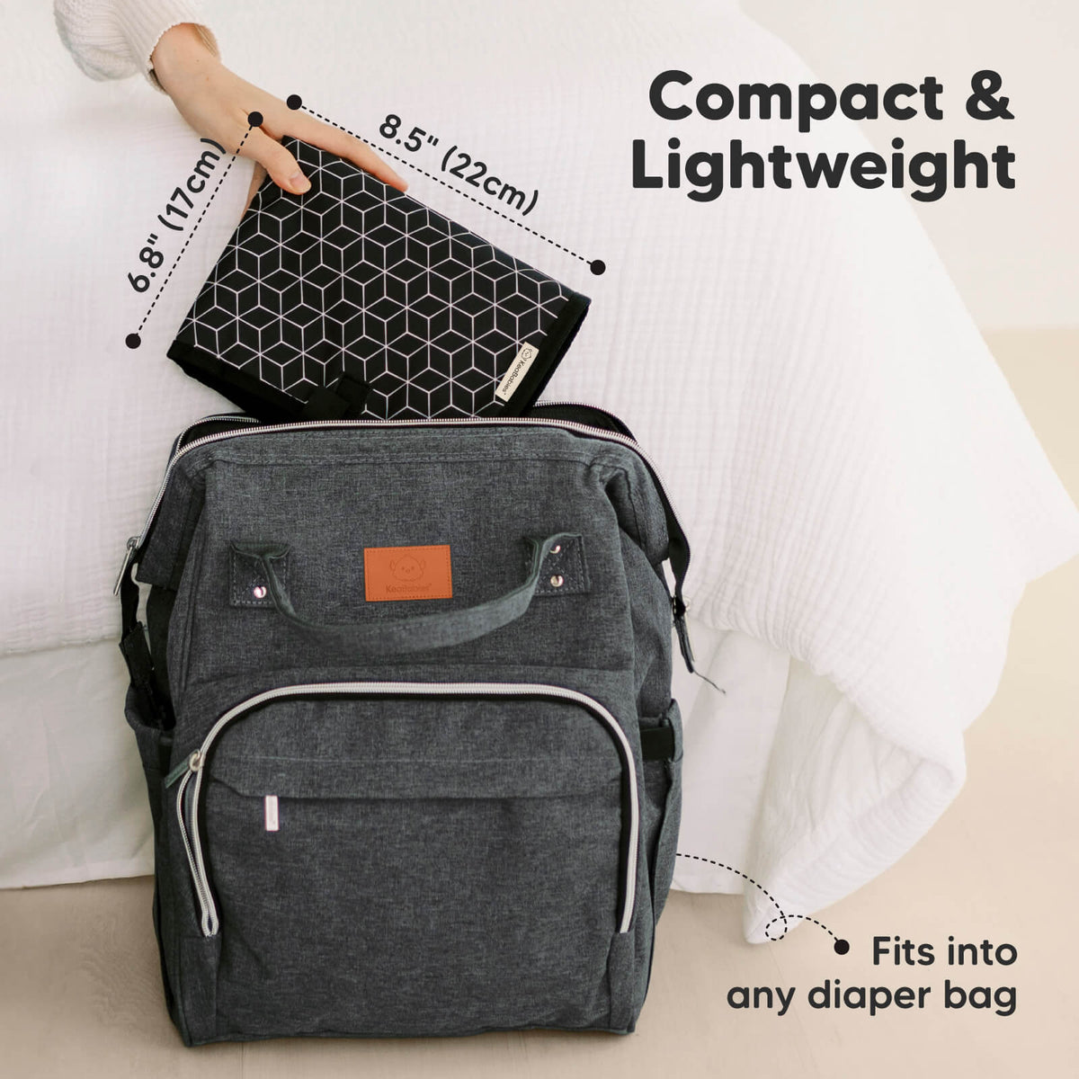 Compact Diaper Changing Pad