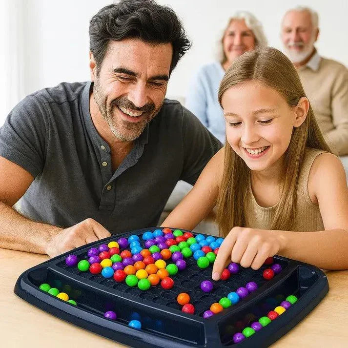 Two-Player Logic Puzzle Tabletop Game with Color Matching — Builds Focus & Strategic Planning for Kids Ages 4+ & Adults | Thomler