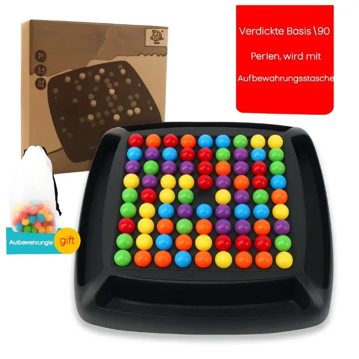 Two-Player Logic Strategy Board Game for Kids & Adults – Builds Critical Thinking & Problem-Solving Skills with 80 Colorful Pieces | Thomler