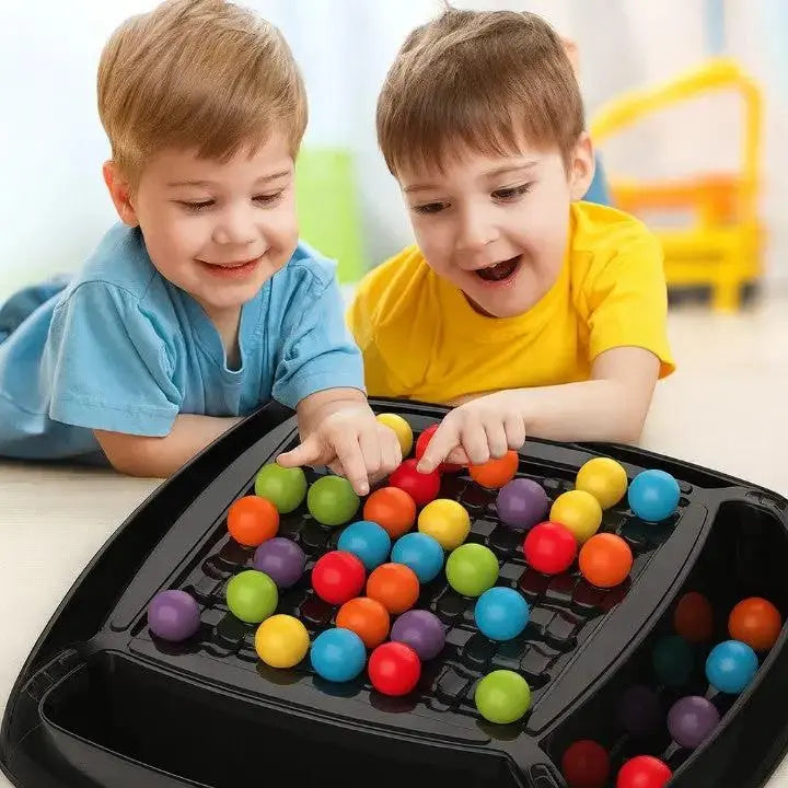 Two-Player Logic Strategy Board Game for Kids & Adults – Builds Critical Thinking & Problem-Solving Skills with 80 Colorful Pieces | Thomler