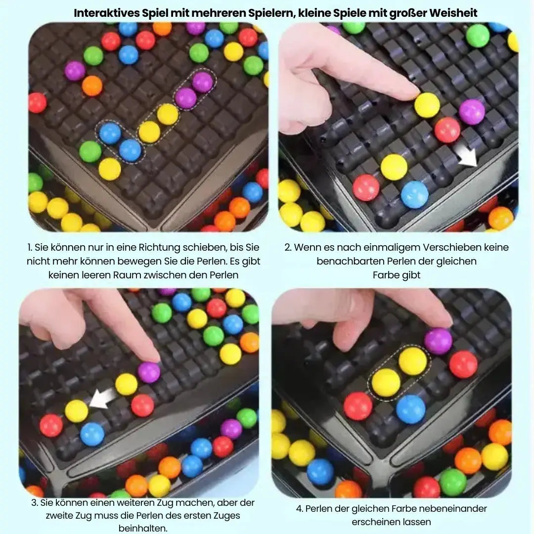 Two-Player Logic Strategy Board Game for Kids & Adults – Builds Critical Thinking & Problem-Solving Skills with 80 Colorful Pieces | Thomler