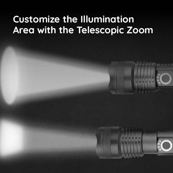 Leistungsstarke USB-Taschenlampe