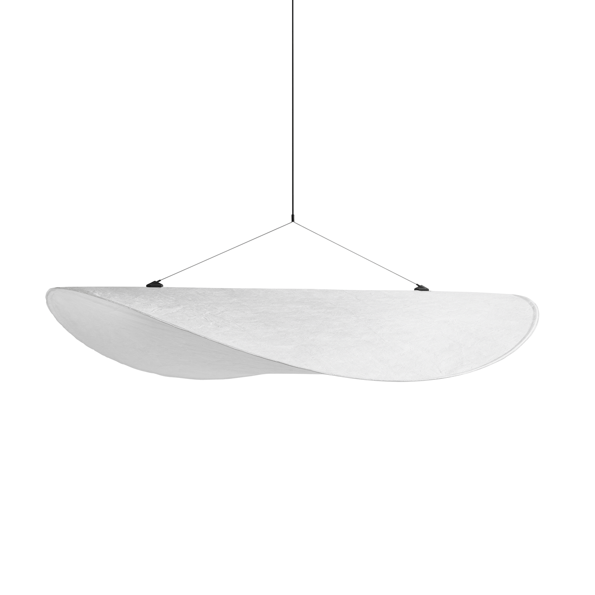 Lámpara colgante de pantalla de papel extragrande con altura ajustable, candelabro contemporáneo para isla de cocina, lámpara de techo para comedor | Thomler