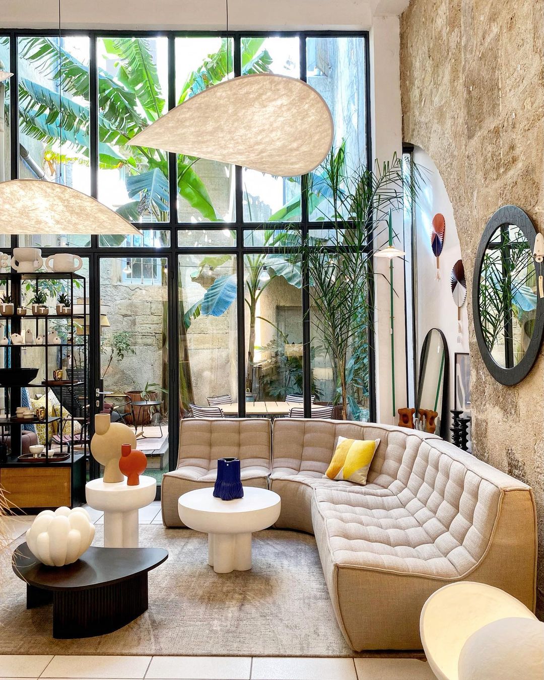 Lámpara colgante de pantalla de papel extragrande con altura ajustable, candelabro contemporáneo para isla de cocina, lámpara de techo para comedor | Thomler